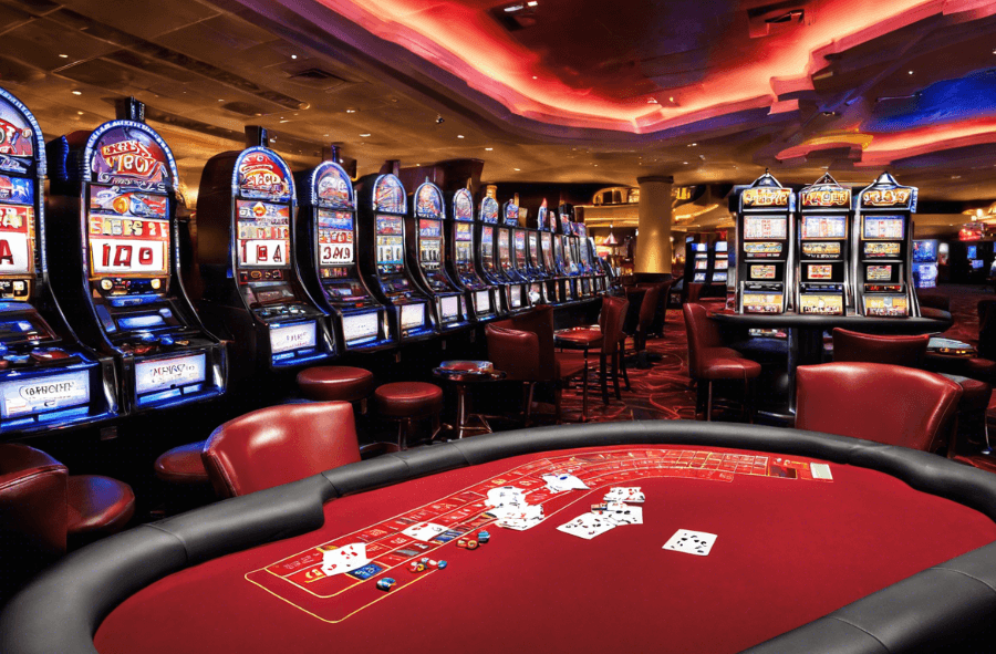 Przeżyj blackjacka z 3 miejscami w Vegas Strip w Red Dog Casino