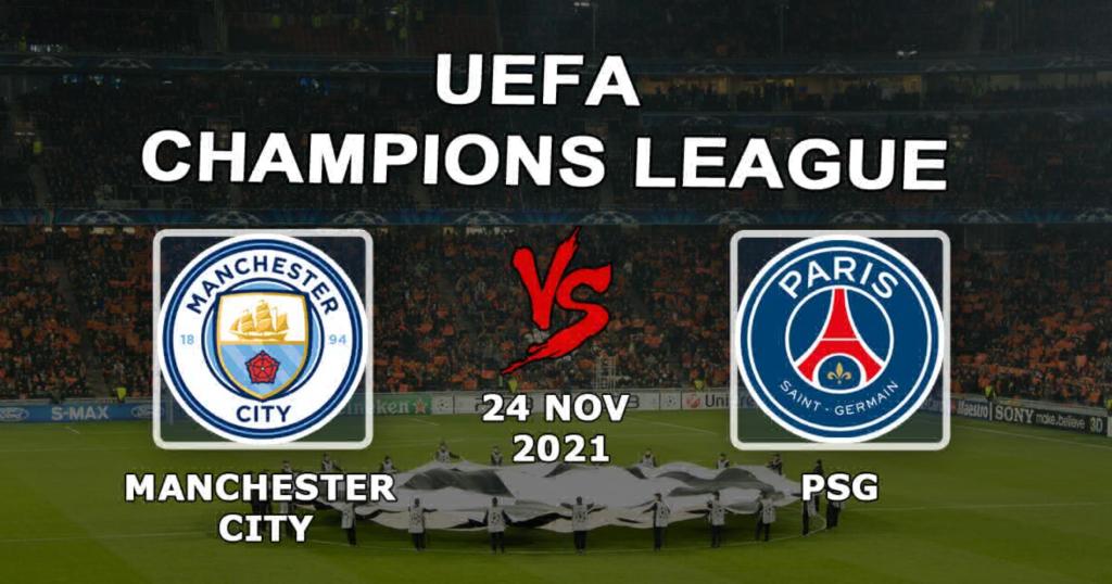 Manchester City - PSG: prognoza i zakład na mecz Ligi Mistrzów - 24.11.2021