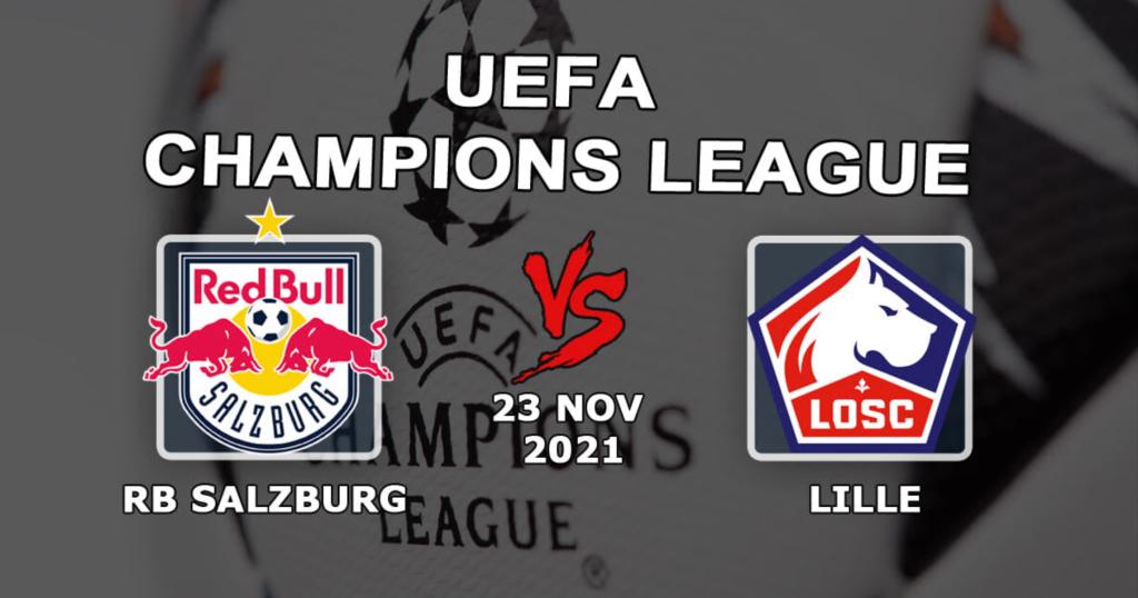 RB Salzburg - Lille: prognozy i zakład na mecz Ligi Mistrzów - 23.11.2021