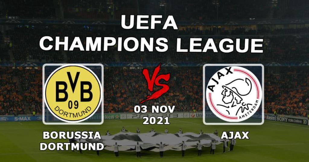 Borussia Dortmund - Ajax: prognoza i zakład na mecz Ligi Mistrzów - 03.11.2021