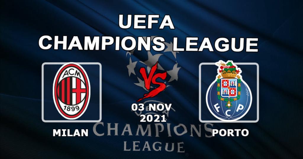 Mediolan - Porto: prognoza i zakład na mecz Ligi Mistrzów - 03.11.2021
