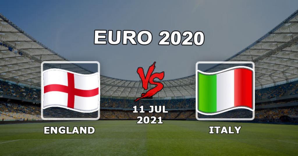 Anglia - Włochy: prognoza i zakład na finał Euro 2020 - 11.07.2021