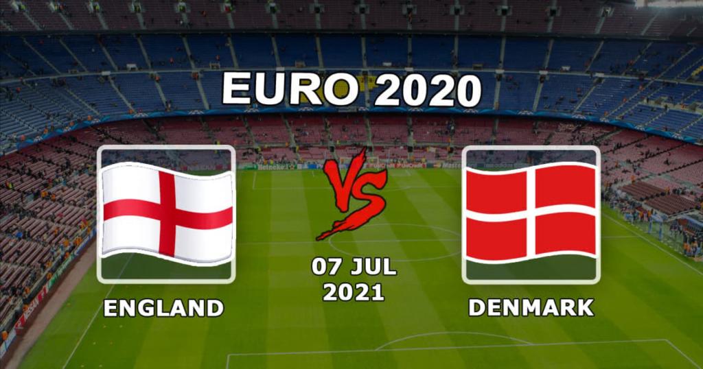 Anglia - Dania: prognozy i zakłady na półfinały Euro 2020 - 07.07.2021