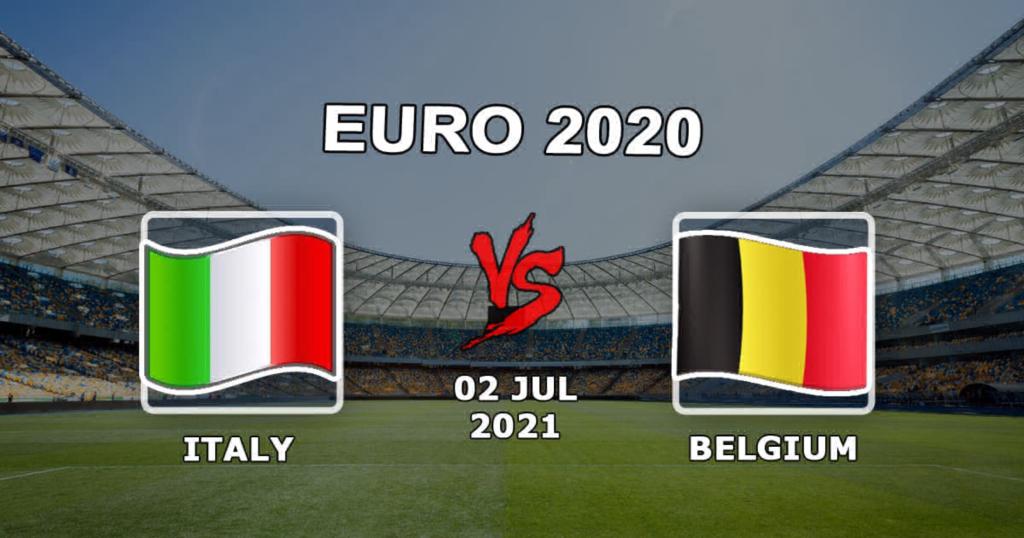 Włochy - Belgia: prognoza i zakład na mecz 1/4 finału Euro 2020 - 02.07.2021