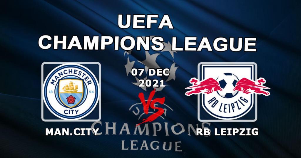 RB Lipsk - Manchester City: prognoza i zakład na mecz Ligi Mistrzów - 07.12.2021