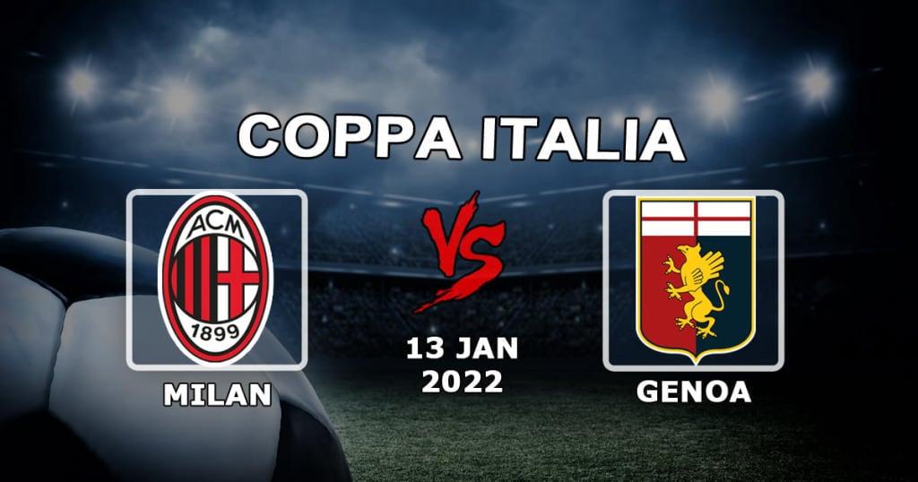 Mediolan - Genua: prognoza i zakład na mecz Pucharu Włoch - 13.01.2022