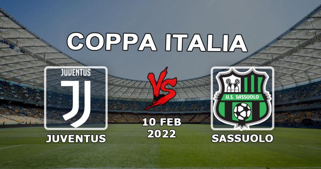 Juventus vs Sassuolo: Coppa Italia - przewidywanie meczu i zakład - 10.02.2022