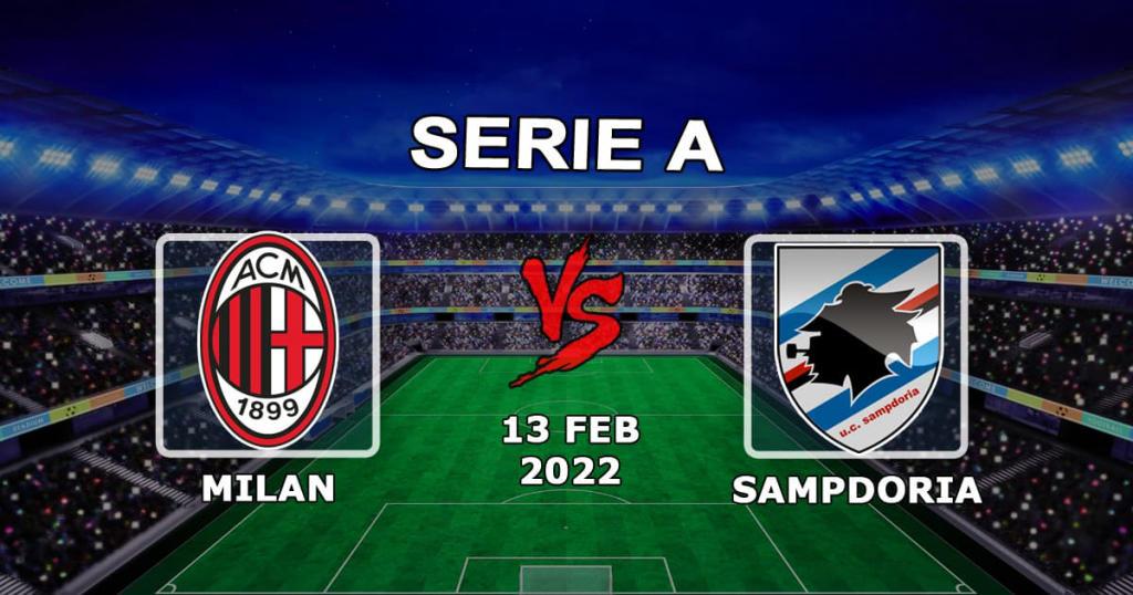 Mediolan vs Sampdoria: prognoza Serie A i zakład - 13.02.2022