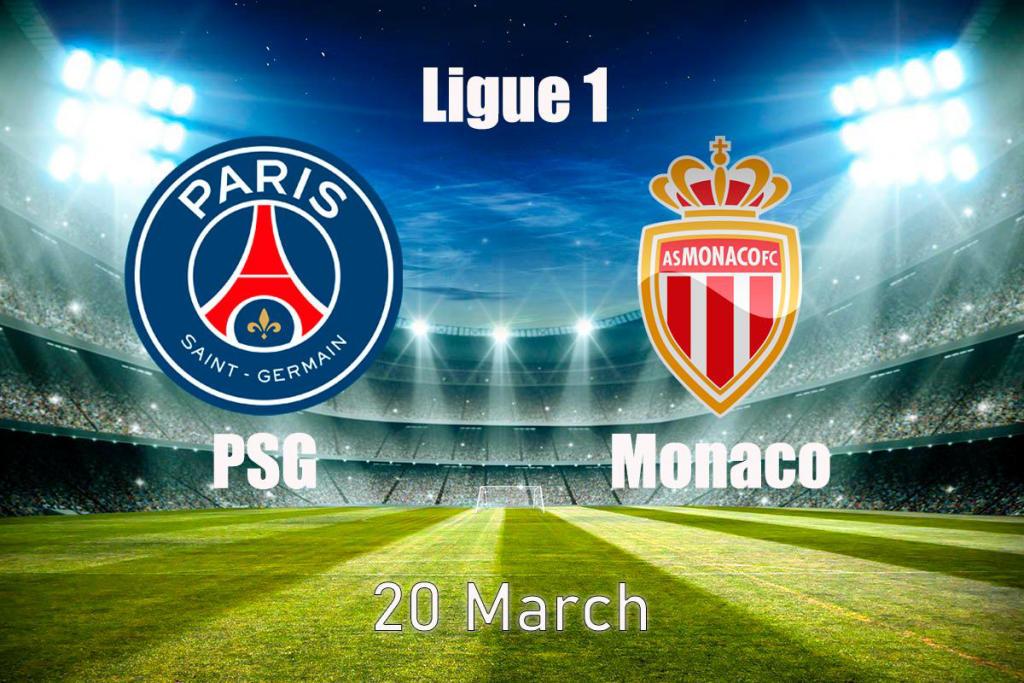 Monako - PSG: prognoza i zakład na mecz Ligue 1 - 20.03.2022