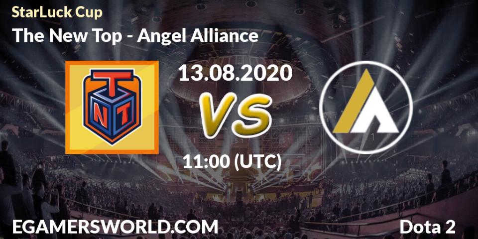 Prognoza The New Top - Angel Alliance. 13.08.2020 at 11:12, Dota 2, StarLuck Cup