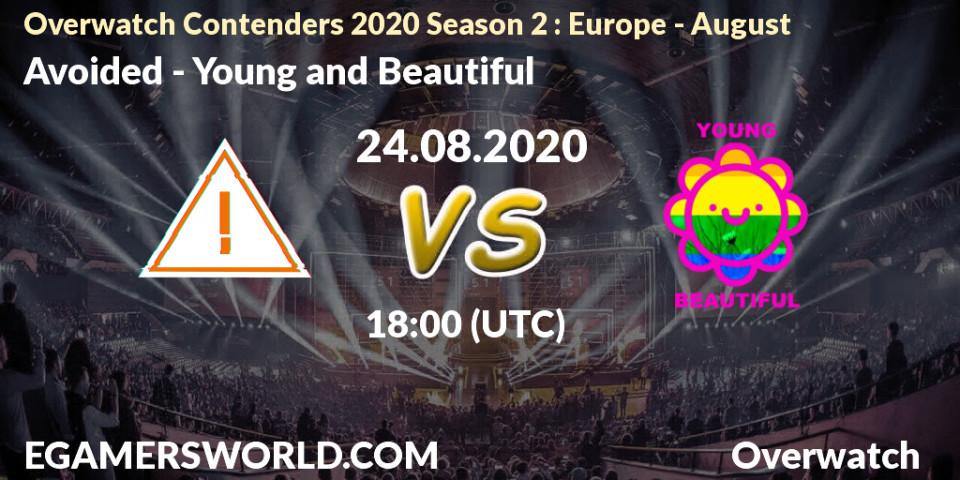 Prognoza Avoided - Young and Beautiful. 24.08.2020 at 18:00, Overwatch, Overwatch Contenders 2020 Season 2: Europe - August