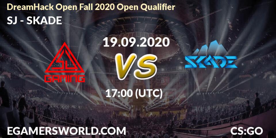 Prognoza SJ - SKADE. 19.09.2020 at 17:00, Counter-Strike (CS2), DreamHack Open Fall 2020 Open Qualifier