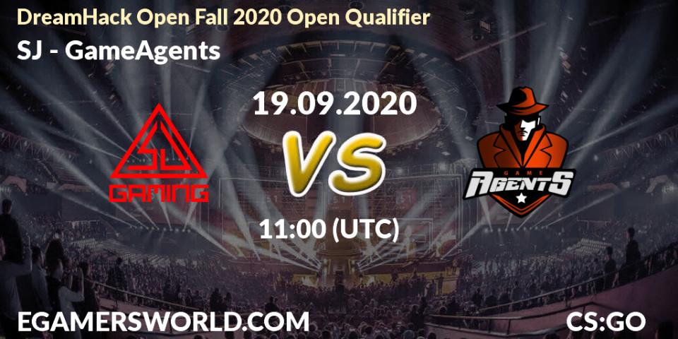Prognoza SJ - GameAgents. 19.09.2020 at 11:05, Counter-Strike (CS2), DreamHack Open Fall 2020 Open Qualifier