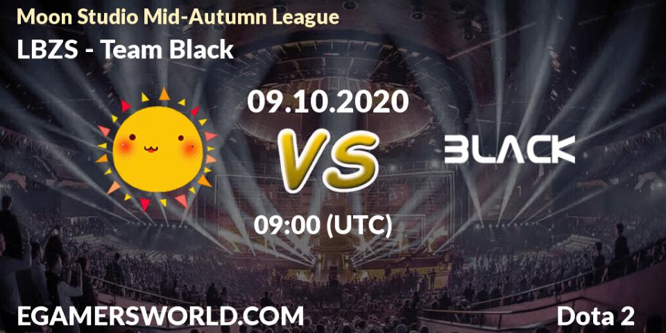 Prognoza LBZS - Team Black. 09.10.20, Dota 2, Moon Studio Mid-Autumn League