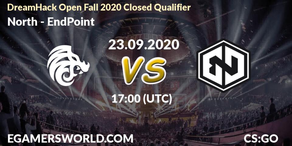 Prognoza North - EndPoint. 23.09.2020 at 17:00, Counter-Strike (CS2), DreamHack Open Fall 2020 Closed Qualifier