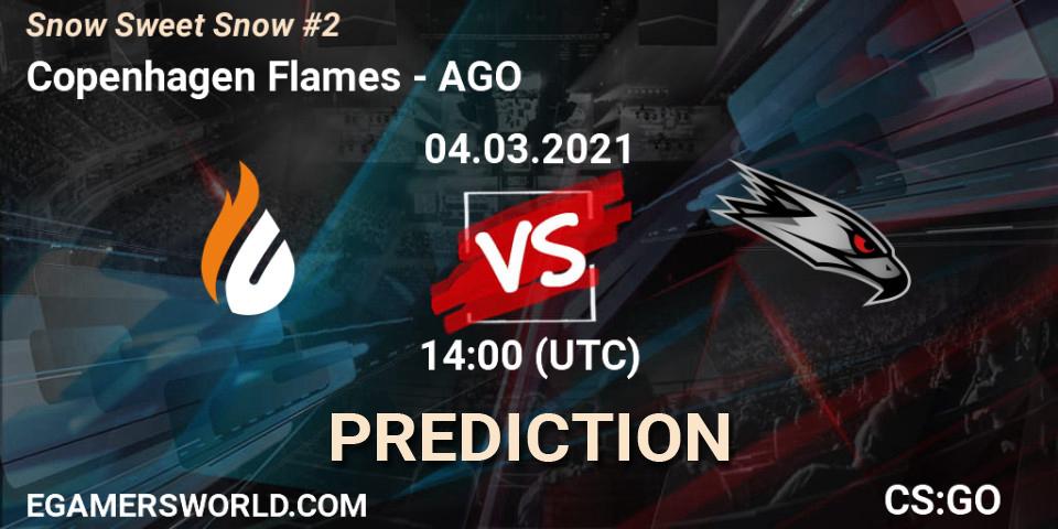 Prognoza Copenhagen Flames - AGO. 04.03.2021 at 14:00, Counter-Strike (CS2), Snow Sweet Snow #2