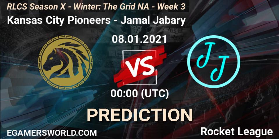 Prognoza Kansas City Pioneers - Jamal Jabary. 15.01.2021 at 00:00, Rocket League, RLCS Season X - Winter: The Grid NA - Week 3