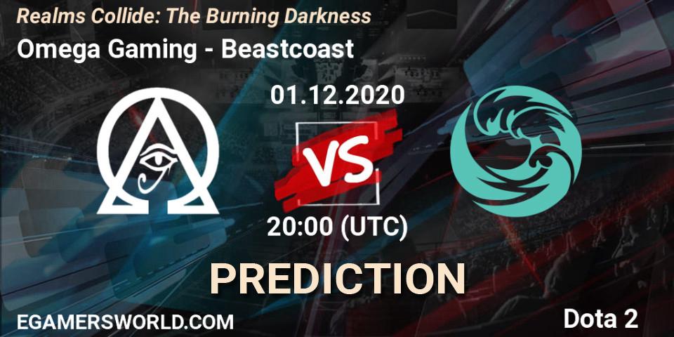 Prognoza Omega Gaming - Beastcoast. 01.12.2020 at 20:09, Dota 2, Realms Collide: The Burning Darkness