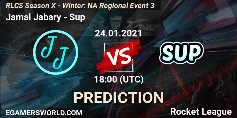 Prognoza Jamal Jabary - Sup. 24.01.2021 at 18:00, Rocket League, RLCS Season X - Winter: NA Regional Event 3