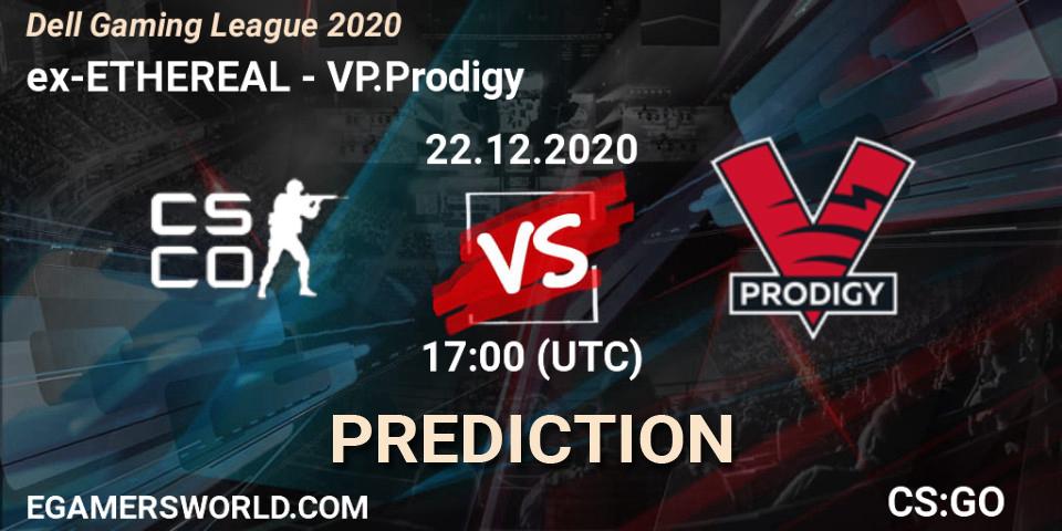 Prognoza ex-ETHEREAL - VP.Prodigy. 22.12.2020 at 17:00, Counter-Strike (CS2), Dell Gaming League 2020