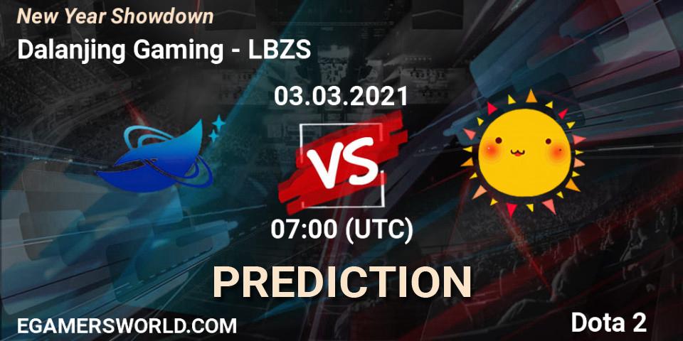 Prognoza Dalanjing Gaming - LBZS. 03.03.2021 at 08:40, Dota 2, New Year Showdown