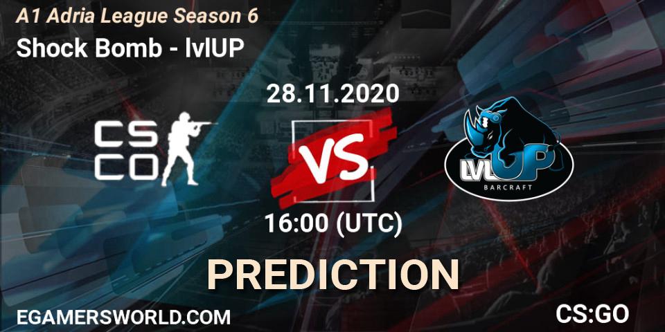 Prognoza 4glory - lvlUP. 28.11.2020 at 15:05, Counter-Strike (CS2), A1 Adria League Season 6