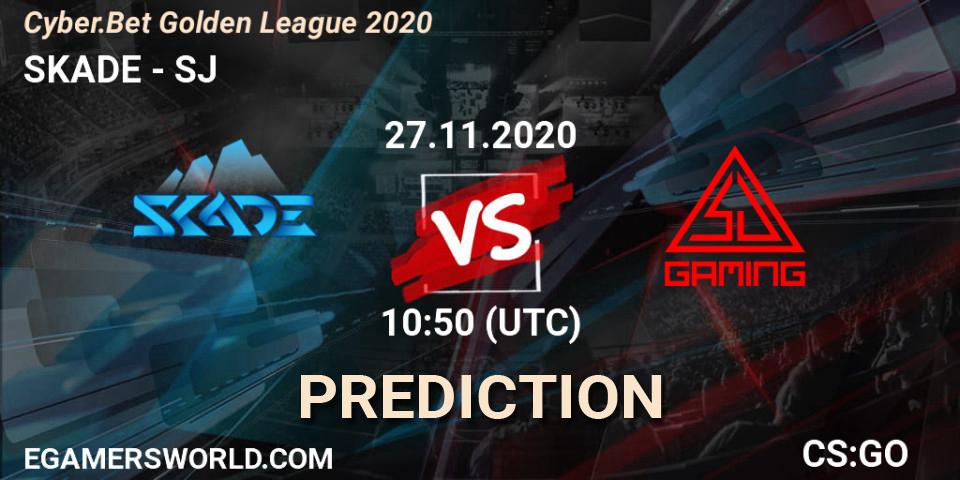 Prognoza SKADE - SJ. 27.11.2020 at 10:50, Counter-Strike (CS2), Cyber.Bet Golden League 2020