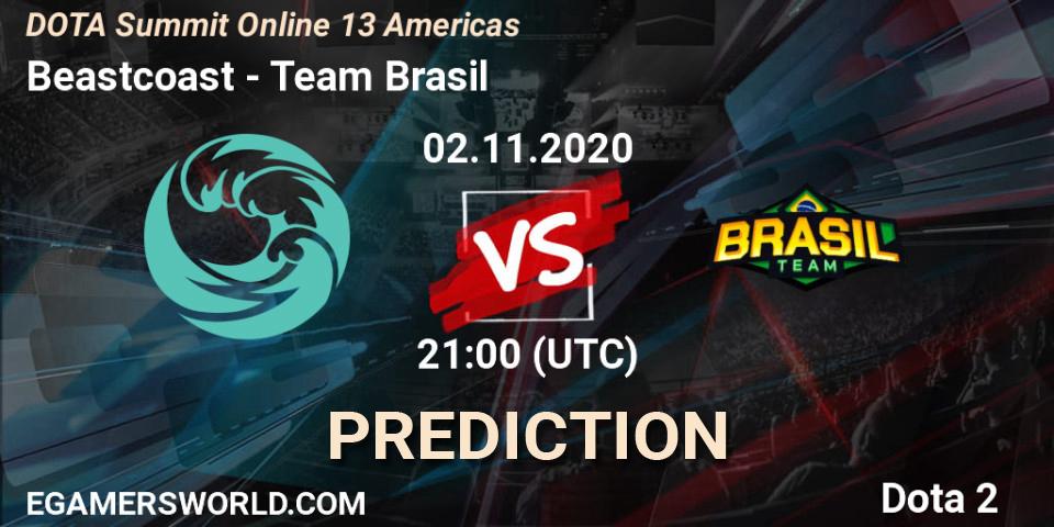 Prognoza Beastcoast - Team Brasil. 02.11.2020 at 21:13, Dota 2, DOTA Summit 13: Americas
