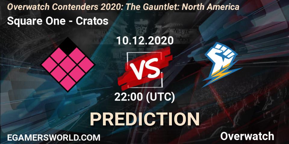 Prognoza Square One - Cratos. 10.12.20, Overwatch, Overwatch Contenders 2020: The Gauntlet: North America
