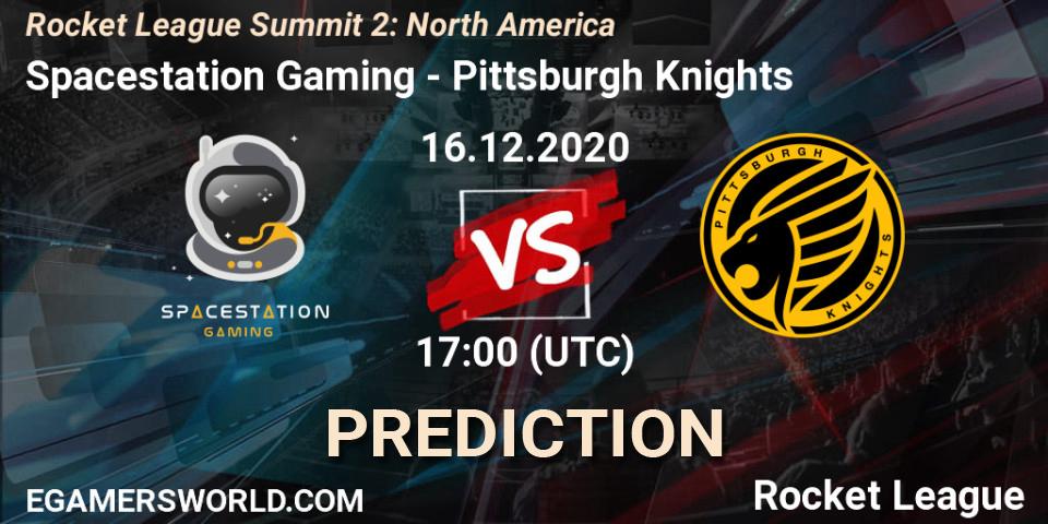 Prognoza Spacestation Gaming - Pittsburgh Knights. 16.12.2020 at 17:00, Rocket League, Rocket League Summit 2: North America