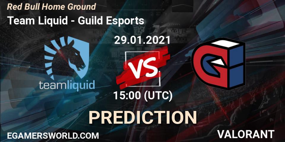 Prognoza Team Liquid - Guild Esports. 29.01.2021 at 12:00, VALORANT, Red Bull Home Ground