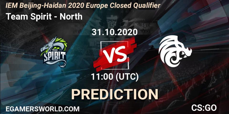 Prognoza Team Spirit - North. 31.10.2020 at 11:00, Counter-Strike (CS2), IEM Beijing-Haidian 2020 Europe Closed Qualifier