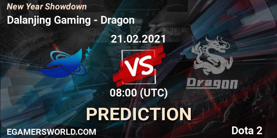 Prognoza Dalanjing Gaming - Dragon. 21.02.2021 at 08:09, Dota 2, New Year Showdown