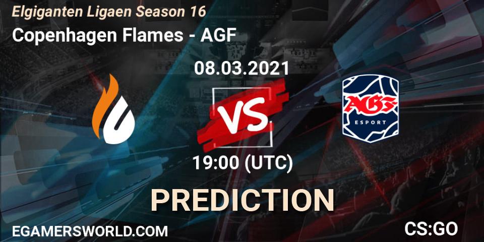 Prognoza Copenhagen Flames - AGF. 08.03.2021 at 19:00, Counter-Strike (CS2), Elgiganten Ligaen Season 16