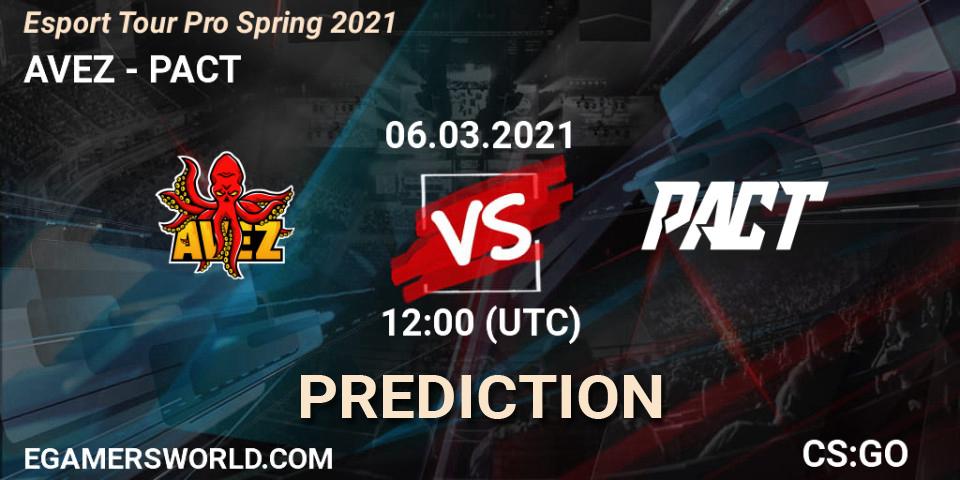 Prognoza AVEZ - PACT. 06.03.21, CS2 (CS:GO), Esport Tour Pro Spring 2021