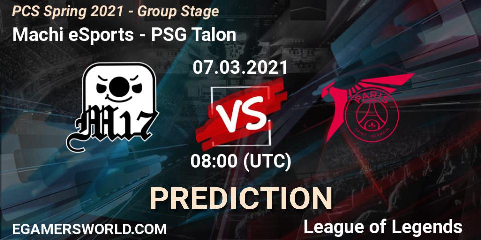 Prognoza Machi eSports - PSG Talon. 07.03.2021 at 10:10, LoL, PCS Spring 2021 - Group Stage