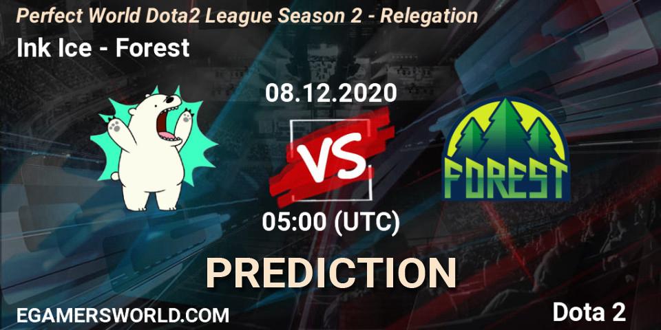 Prognoza Ink Ice - Forest. 09.12.2020 at 07:11, Dota 2, Perfect World Dota2 League Season 2 - Relegation