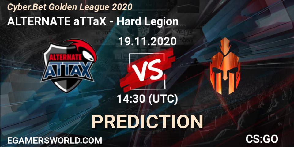 Prognoza ALTERNATE aTTaX - Hard Legion. 19.11.20, CS2 (CS:GO), Cyber.Bet Golden League 2020