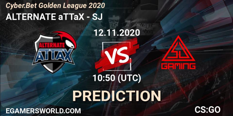 Prognoza ALTERNATE aTTaX - SJ. 12.11.2020 at 10:50, Counter-Strike (CS2), Cyber.Bet Golden League 2020