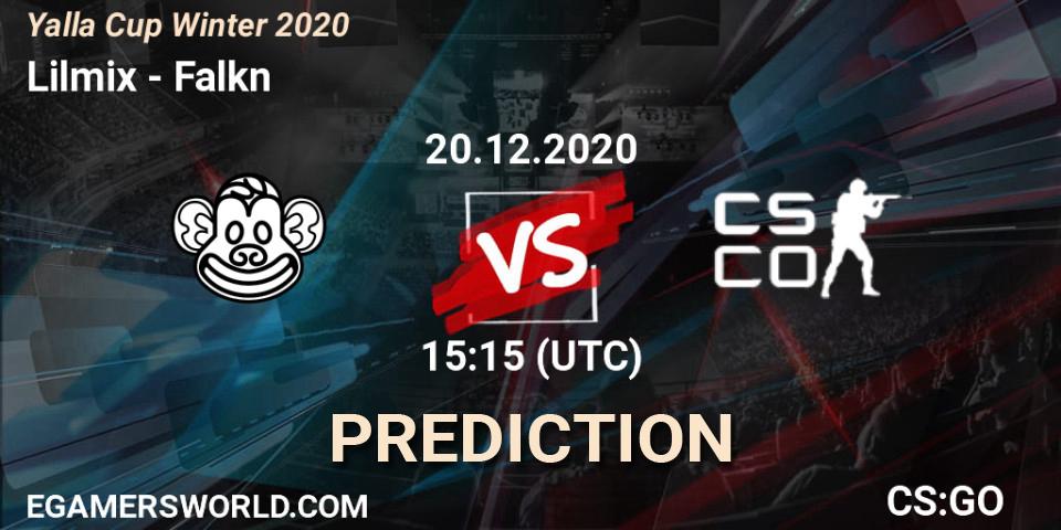 Prognoza Lilmix - Falkn. 20.12.2020 at 15:40, Counter-Strike (CS2), Yalla Cup Winter 2020