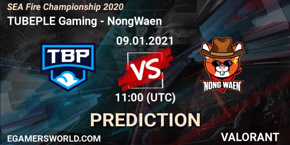 Prognoza TUBEPLE Gaming - NongWaen. 09.01.2021 at 11:00, VALORANT, SEA Fire Championship 2020
