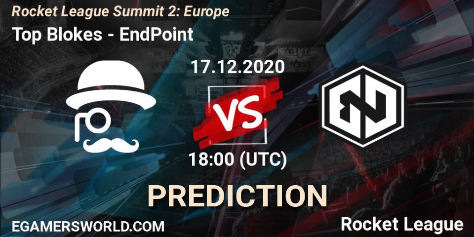 Prognoza Top Blokes - EndPoint. 17.12.2020 at 18:00, Rocket League, Rocket League Summit 2: Europe