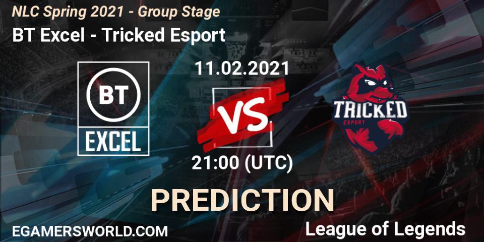 Prognoza BT Excel - Tricked Esport. 11.02.2021 at 21:00, LoL, NLC Spring 2021 - Group Stage