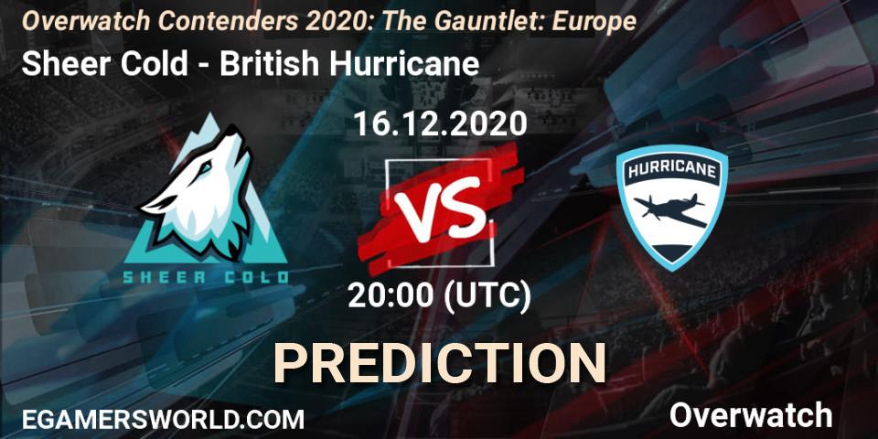 Prognoza Sheer Cold - British Hurricane. 16.12.20, Overwatch, Overwatch Contenders 2020: The Gauntlet: Europe