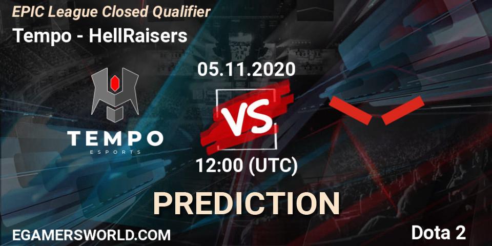 Prognoza Tempo - HellRaisers. 05.11.2020 at 11:18, Dota 2, EPIC League Closed Qualifier