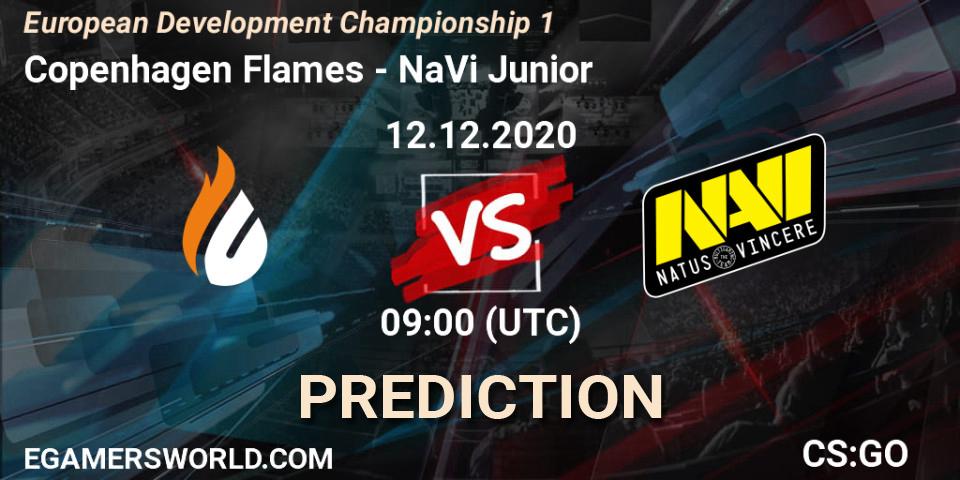 Prognoza Copenhagen Flames - NaVi Junior. 12.12.2020 at 09:00, Counter-Strike (CS2), European Development Championship 1