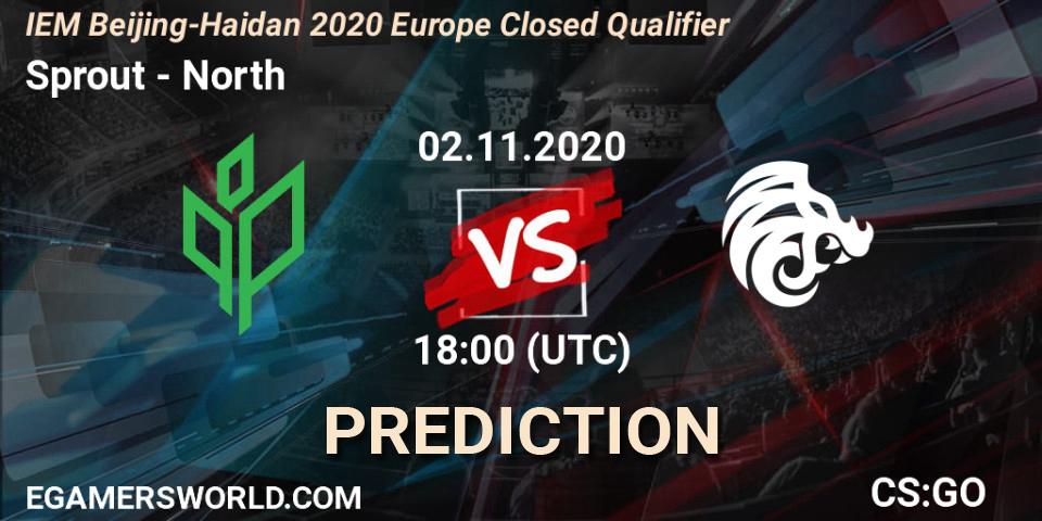 Prognoza Sprout - North. 02.11.20, CS2 (CS:GO), IEM Beijing-Haidian 2020 Europe Closed Qualifier