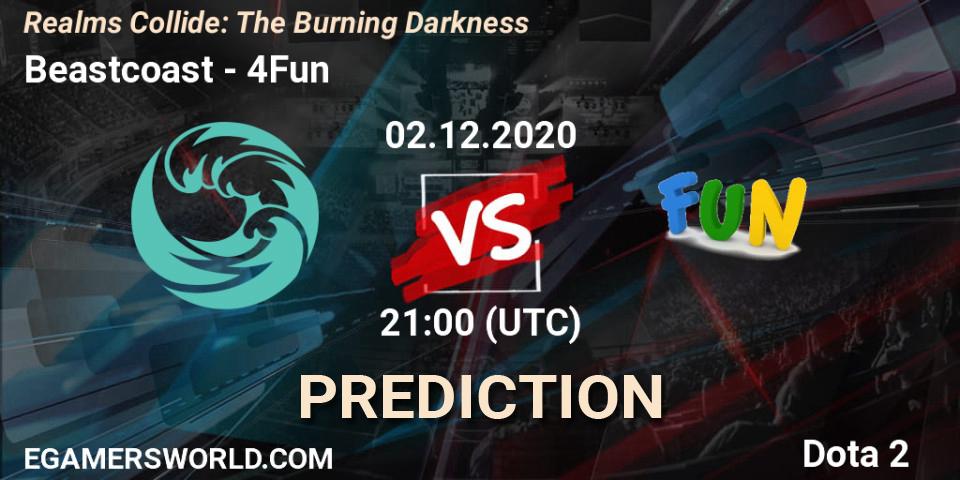 Prognoza Beastcoast - 4Fun. 03.12.2020 at 00:04, Dota 2, Realms Collide: The Burning Darkness