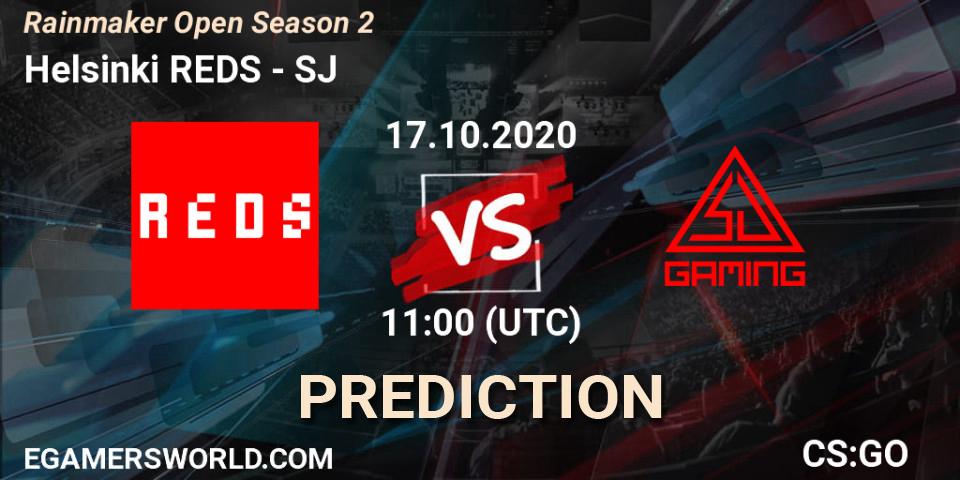 Prognoza Helsinki REDS - SJ. 17.10.2020 at 11:00, Counter-Strike (CS2), Rainmaker Open Season 2