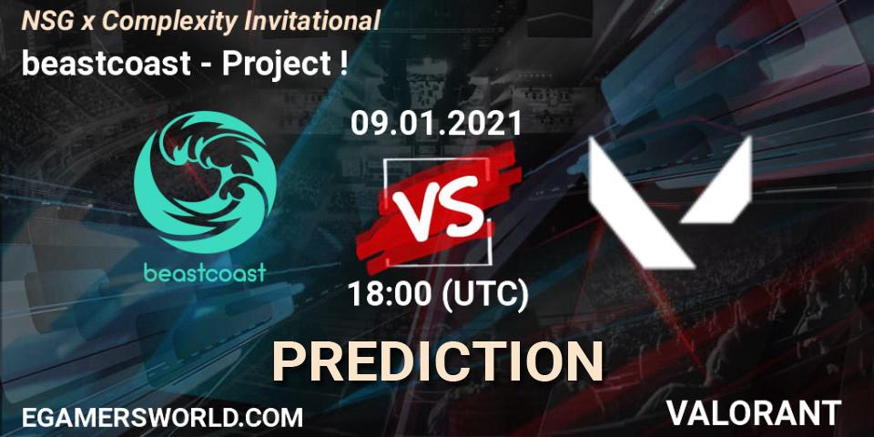 Prognoza beastcoast - Project !. 09.01.2021 at 21:00, VALORANT, NSG x Complexity Invitational